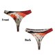 thumbnail image 3 of Fotbe Abstract Red Koi Fish Art Tanga Sin Costuras para Mujer con Estampado – Panties Invisibles, Transpirables y Cómodos para Uso Diario-4X-Large, 3 of 6