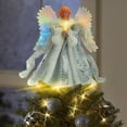 thumbnail image 6 of Bescita Christmas Tree Top Angel Pendant White Angel Home Decor Christmas Tree Ornament Hanging Ornament, 6 of 6