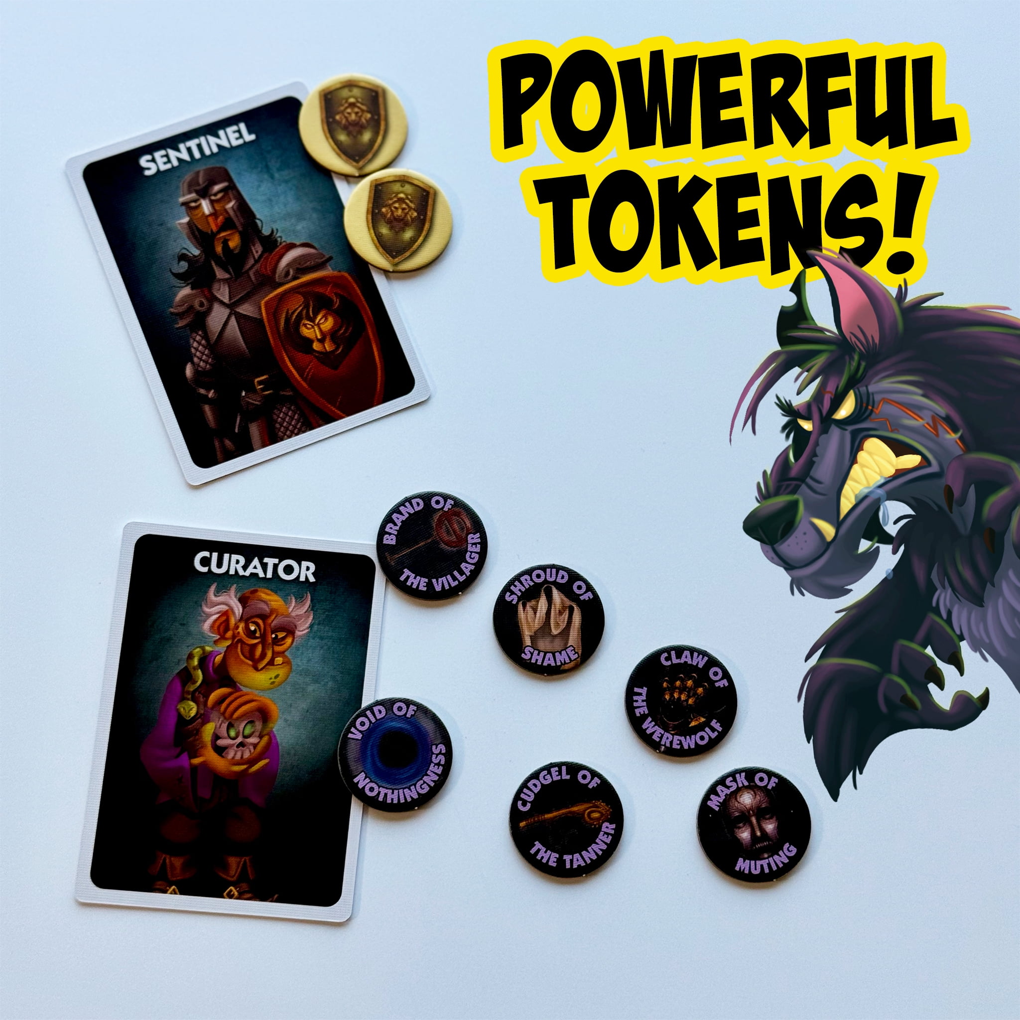 One Night Ultimate Werewolf Extreme Classic Werewolf Deduction Party Game, Free 11-Role Expansion, Portable Party Game for 3–10 Players, Ages 8+ (Walmart Exclusive)