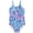 J001, variant on KYAIGUO Kids Girls Summer Beach Swimsuit Toddler Print One Piece Swimming Costume 4-12 Years Hawaiian Suspenders Bikini Bathing Suit for Girls