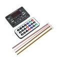 thumbnail image 1 of Módulo de placa de decodificación Sunnimix reproductor automático USB Bluetooth 5.0 pantalla LED formato de música sin pérdidas negro, 1 of 6