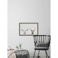 thumbnail image 4 of Antler Pair Framed Painting Print, 4 of 6