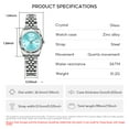 thumbnail image 4 of LIEBIG Watches for Women Luxury Easy Read Analog Quartz Dress Women's Watch，with Date Luminous Waterproof Ladies Watches for Small Wrists, 4 of 10