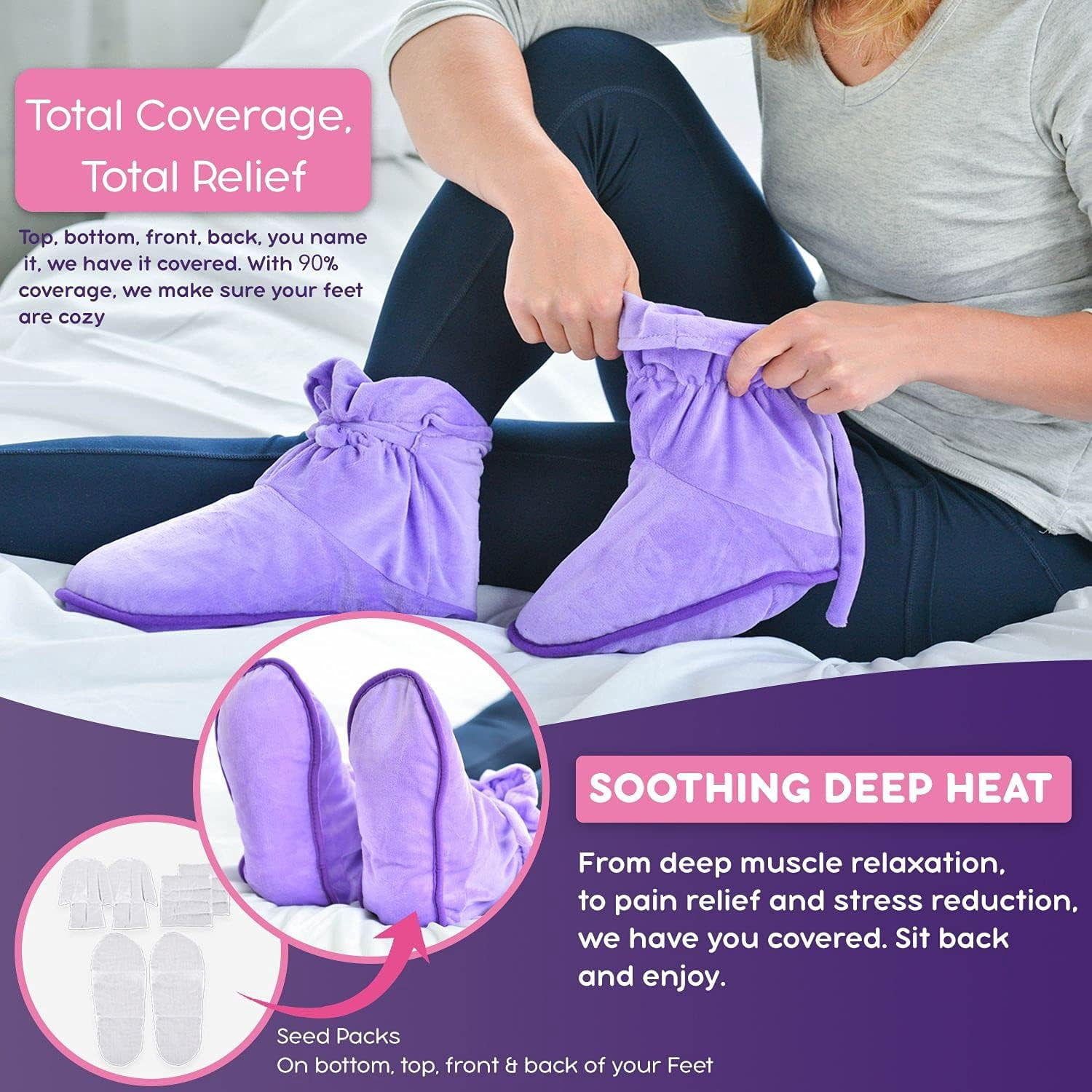 Microwave Heated Slippers