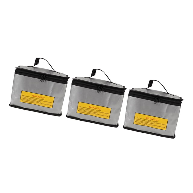 Bolsa Para Batería Lipo, Capa Exterior De Fibra De PVC, Bolsa Segura Para Batería Lipo Portátil, Ignífuga, A Prueba De Explosiones, Gran Capacidad Para Modelo De Control Remoto