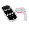 thumbnail image 4 of Bike Cycling Rear Seat Saddle Cushion Pad with Back Rest , Pink White, 4 of 8