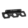 thumbnail image 4 of S SERENABLE Battery Holder Rack Easy Installation Organizer for Garage Office Work Truck 3 Slots, 4 of 7