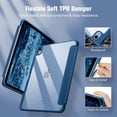 thumbnail image 4 of Funda FINTIE Hybrid Slim para iPad 11.ª generación de 11 pulgadas, color azul marino, 4 of 9