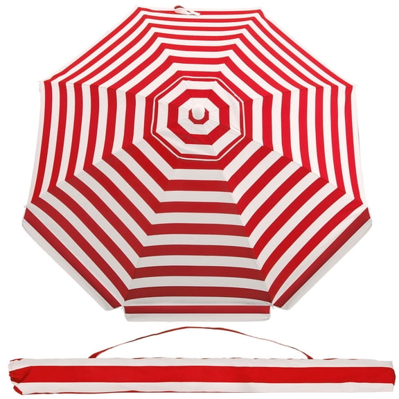 UEETEK Multi Beach Umbrella with Uv Protection and Sand Anchor for Outdoor Use
