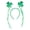 A-2A Home Decor, variant on Fun St Patrick's Day Headband Shamrock Green Hair Accessory with Festive Irish Patterns for Adults Kids Carnival Party Parade Office Decoration Props and Photo Booth Family Gifts