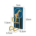 thumbnail image 4 of Gancho Sin Agujeros ANGGREK Acero Inoxidable, 4 of 7