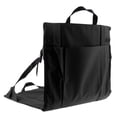 thumbnail image 3 of Chaise Pliante Portable pour Gradins avec Coussin Noire, 3 of 8