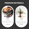 thumbnail image 4 of KALLORY Bolsa Colgante De Pared Para Plantas Con Bolsillos Profundos De Fieltro Negro Transpirable, 4 of 6