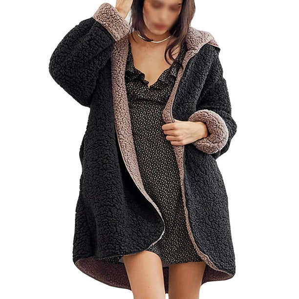 Cozy reversible cheap teddy coat