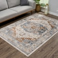 thumbnail image 6 of Luxe Weavers Moroccan Floral Multicolor 8x10 Boho Dining Room Area Rug, 6 of 11