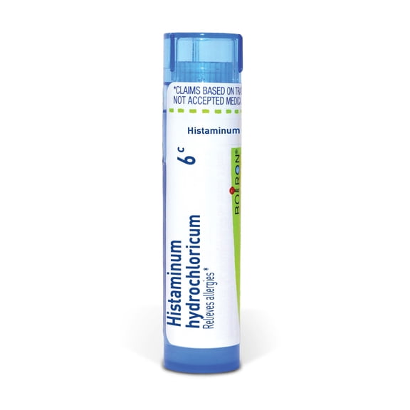 Boiron Histaminum Hydrochloricum 6C, Homeopathic Medicine for Allergy Relief, 80 Pellets