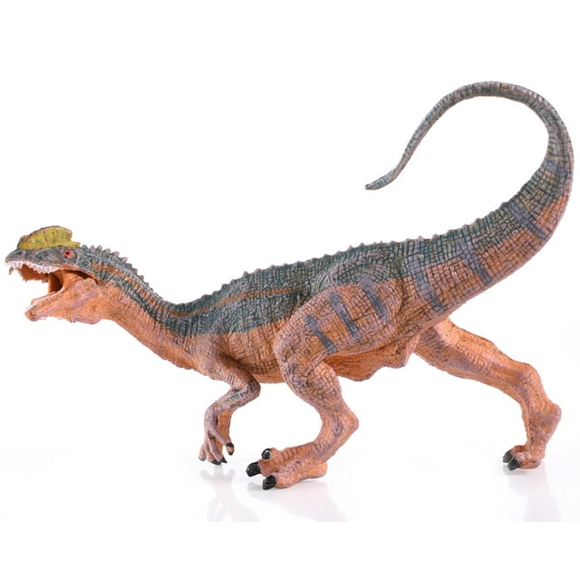 Gemini&Genius Dilophosaurus Dinosaurio Juguete Figura de acción Realista Regalo Calcetín Embutidora Cumpleaños Pastel Topper Fiesta Familiar Regalos Decoración de la habitación para niños