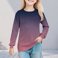 thumbnail image 2 of Haut Fille Manches Longues Col Rond Imprimé Chandail pour Enfants, Robe Longue, 2 of 8