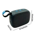 Outdoor Portable Bluetooth Speaker High Power Shock Subwoofer Long