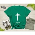 thumbnail image 5 of Jesus Christ Crucifixion Religious Cross Symbol Crucifix T-Shirt Jesus Lover Priest Gift T Shirt for Men Women Boys Girls Teens Tshirt, 5 of 8