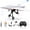 1 Landing Gear+1 Battery, variant on Power-Up RC Paper Airplane Kit with Gyro Stabilizer – DIY Electric Remote Control Plane with Dual Propellers, Lightweight Foldable Flying STEM Toy, A Good Gifts (1 Landing Gear+1 Battery)