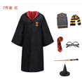 thumbnail image 1 of Capa de Hermione Granger de Hogwarts Potter para niñas y mujeres, disfraz de mago de Halloween, Cosplay, 1 of 4