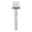 - [Gris] / Nettoyant Brosse et Peigne, variante sur Outil de Nettoyage pour Brosse à Cheveux - Peigne Nettoyant 2-en-1 Double Face avec Cure-Pointe à Poils, Prise Ergonomique pour Enlever les Débris Capillaires et l'Accumulation de Produits, Gris, JKODE