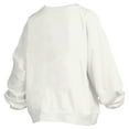 thumbnail image 3 of Women's Pressbox White Penn State Nittany Lions Janice Retro Logo Oversized Pullover Sweatshirt, 3 of 3