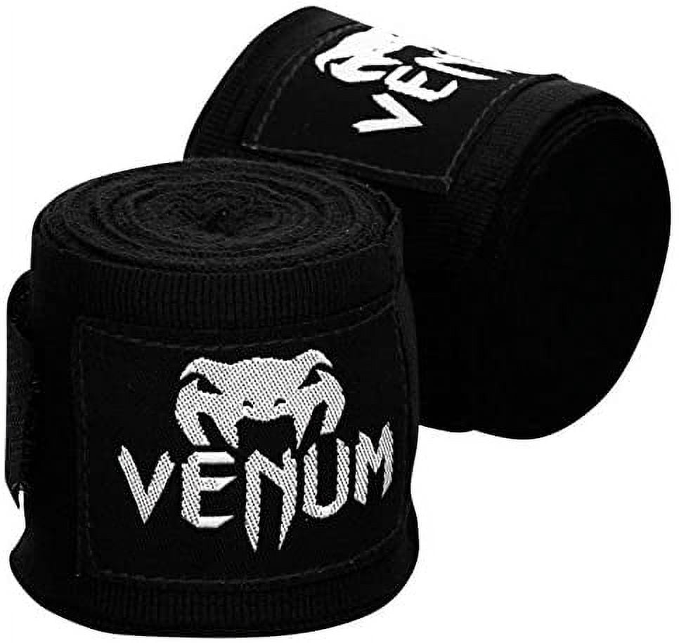 Venum Kontact 180" Elastic Cotton Boxing Handwraps - White