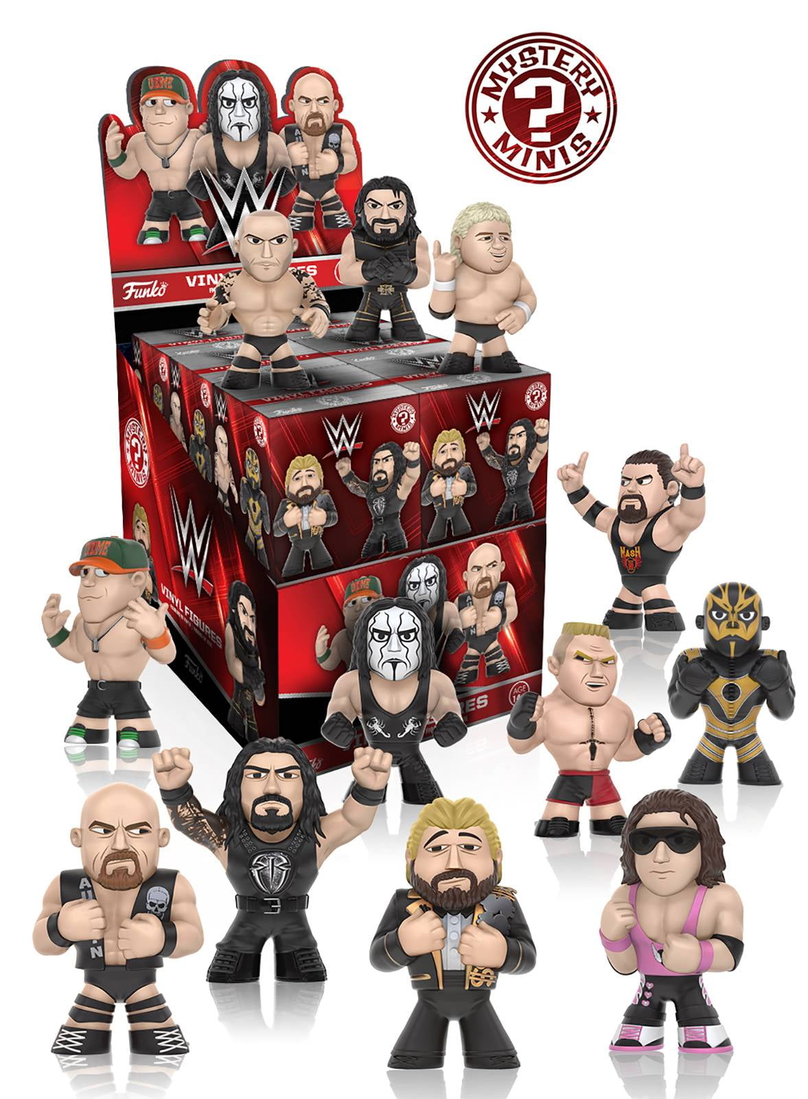 miniature wrestling figures
