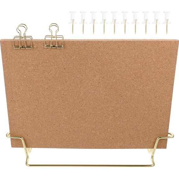 Announcement Board Desk Cork with Stand Bulletin Boards Office Child