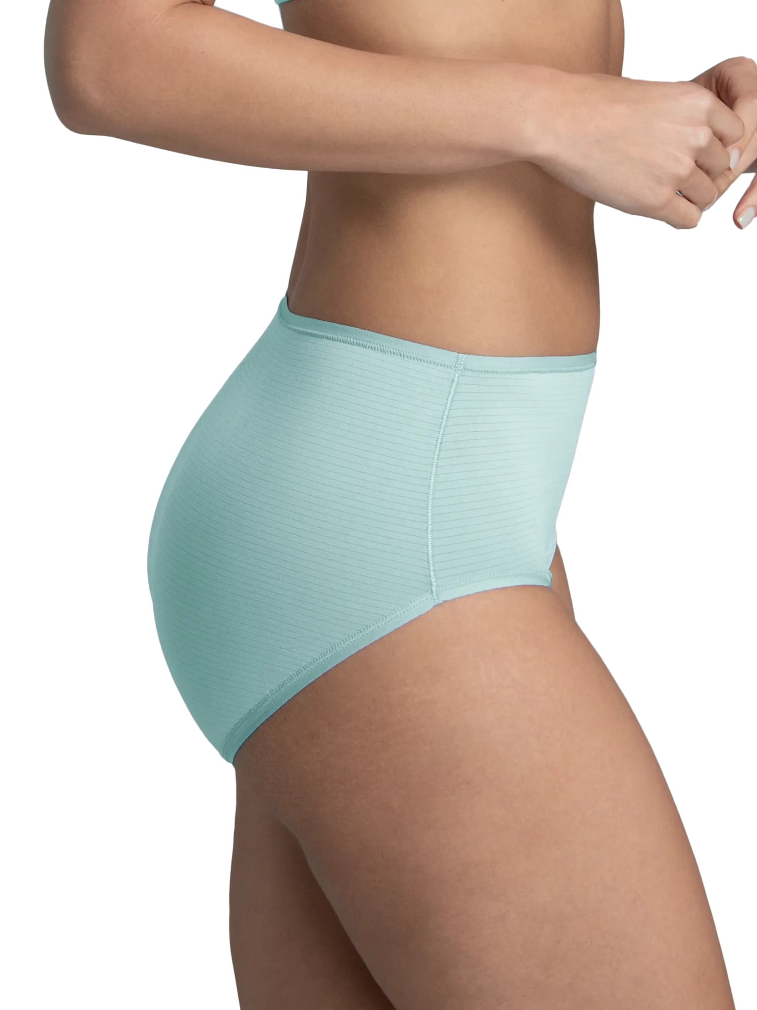 Fruit of the Loom Women's Breathable Micro-Mesh Underwear, Multiple Styles, 6-Pack, Sizes S-3XL
