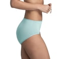thumbnail image 4 of Fruit of the Loom Women's Breathable Cooling Stripes Brief Underwear, 6-Pack, 4 of 11