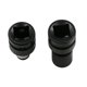 thumbnail image 2 of Adaptadores de vaso de 2 piezas, cuadrado de 1/2" a vaso de trinquete hexagonal de 1/4" Convertidor de mandril de liberación rápida para portapuntas de destornillador y llave de trinquete de impacto, 2 of 5