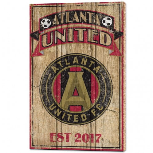 WinCraft Soccer Wood Sign