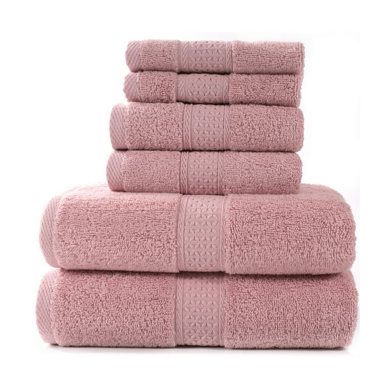 COUTEXYI Thick Bath Towel Set Bathroom Cotton Soft Absorbent Towels Adult  Unseix Towel 