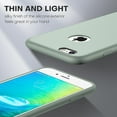 thumbnail image 2 of CellEver Slim Shockproof Silicone Cell Phone Case for Apple iPhone 6 / 6S, Mint, 2 of 8