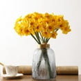 Travelwant Artificial Daffodil Flowers Narcissus Spring Flower Silk