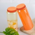 thumbnail image 2 of Product Classification Closure Bags & Lids & Boxes | Product Title Silicone Easy-To-Pull Can Lid for and Beverage Storage - Leak-Proof Sealing Reusable Silicone Lid for Canning and Freshness, 2 of 5