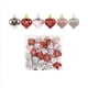 thumbnail image 2 of Juego de 24 Colgantes Decorativos Navideños con Forma de Corazón para San Valentín., 2 of 6