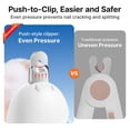 thumbnail image 5 of LWVITH Cat Nail Clipper with Adjustable 3-Size Trimming Hole & Hidden Nail File | Safe Toenail Trimmer for Kittens & Indoor Cats | Anti-Splash Claw Cutter for Grooming, 5 of 7