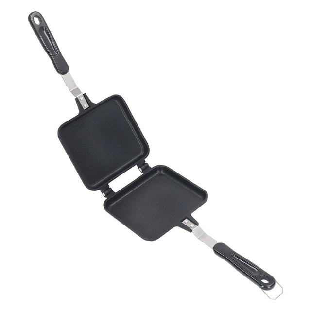 Flip Pan, Easy To Clean Thick Base Anti Stick Hot Maker Double Sided For Naan Bread