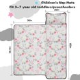 thumbnail image 5 of Pioneer Flower Floral Print Pattern Teens Toddler Nap Mat with Pillow, Sleeping Mat Bag for Preschool Daycare 60"x20", 5 of 6