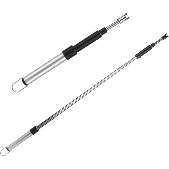Long Lighter Retractable Electric Lighters Lgnition Port Can be Rotated 360° Rechargeable via USB lighters Suitable for Lighting Candles barbecues fireplaces fire pits etc
