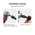 thumbnail image 4 of Convertor,Core Drill Convertor M14 Female To Male Female To Male Ideal Bit Premium Shaft To Male Female Enhanced Shaft Adapter Steel Bit To Alloy Convertor, 4 of 5