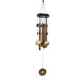 thumbnail image 1 of Tradicional Retro Bronce Jardín Jardín Vida al aire libre Campanas de viento Campana de viento Colgante de metal Tubo largo Agujero Campana de esquina TUNC Sencillez, 1 of 5