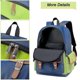 thumbnail image 2 of Mochila para niños YONGSHENG Mochilas para jardín de infantes preescolar primaria 14' verde, 2 of 4