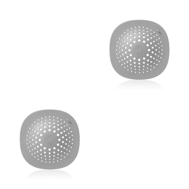 Inteprter Tapa de desagüe para el suelo del hogar, tapón para el pelo de la cocina, colador del fregadero, filtro de repuesto reutilizable, accesorios Type2 NO2 Inteprter CBP164099
