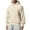 Beige, variant on Vividxx Mens Hoodies Pullover Mens Fall Winter Letter Oversize Loose Hooded Pullover Sweatshirt Top Coat Fall Long Sleeve Pullover Tops Comfy Casual