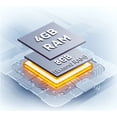 thumbnail image 3 of Smartphone Cubot A20 Android, 4GB RAM + 128GB ROM, Cámara de 48MP, Pantalla de 6.5'', Batería de Larga Duración, Negro, 3 of 5